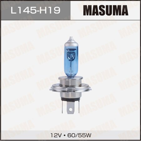 Hi-temp bulb Masuma BLUE SKYGLOW H19 12V 60/55W (4200K), L145