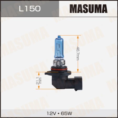 Hi-temp bulb Masuma BLUE SKYGLOW HB3 12v 65W (4200K), L150