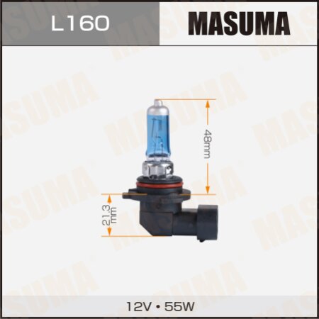 Hi-temp bulb Masuma BLUE SKYGLOW HB4 12v 55W (4200K), L160