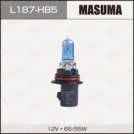 Hi-temp bulb Masuma BLUE SKYGLOW HB5 12v 65/55W 9007 (4200K), L187