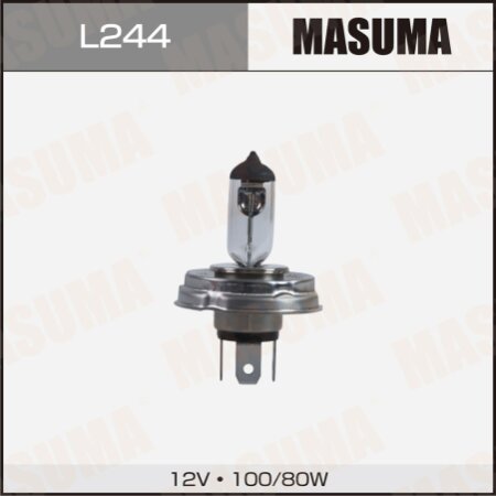 Halogen headlight bulb Masuma CLEARGLOW H4 12v 100/80W, L244