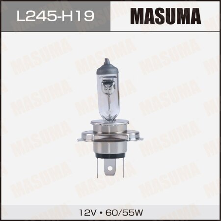 Halogen headlight bulb Masuma CLEARGLOW H19 12V 60/55W, L245