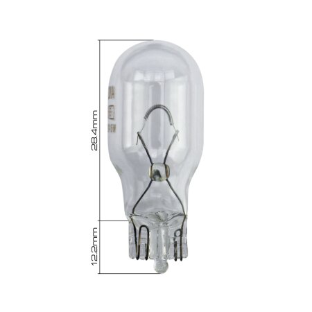 Bulb Masuma W16W (W2.1x9.5d, T15/T16) 12V 16W, L2516