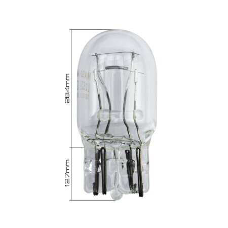 Bulb Masuma W21/5W (W3x16q, T20) 12V 21/5W bi-pin, L2522