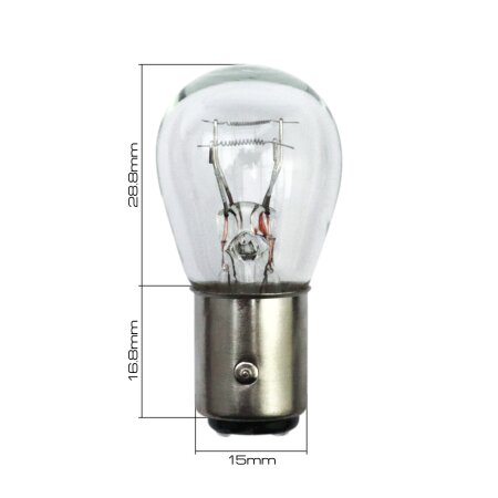 Bulb Masuma P21/5W (BAY15d, S25) 24V 21/5W BAY15d bi-pin, L2561