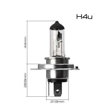 Halogen headlight bulb Masuma CLEARGLOW H4U 12v 100/80W, L281