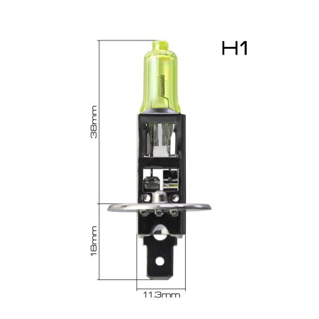 Hi-temp bulb Masuma YELLOW H1 12V 100W (2800k), L311