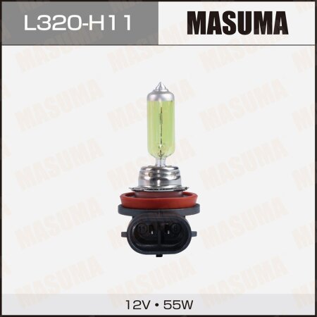 Halogen headlight bulb Masuma YELLOWGLOW H11 12v 55W, L320