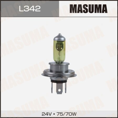 Bulb Masuma YELLOW H4 24v 75/70W, L342