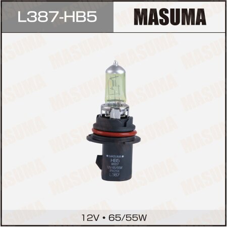 Halogen headlight bulb Masuma YELLOWGLOW HB5 12v 65/55W, L387