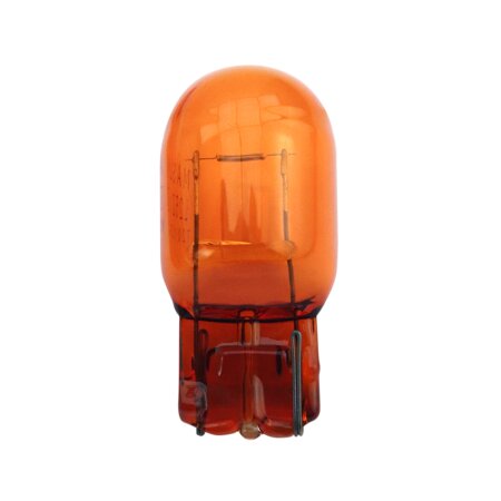 Bulb Masuma WY21W (W3x16d, T20) 12V 21W ORANGE single pin, L521