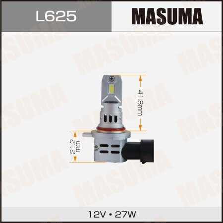LED bulb Masuma, HIR2 27W 6000K 5200Lm PGJ23t-1, L625