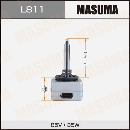HID xenon bulb Masuma STANDARD GRADE D1S 42V 4300k 35W 3200Lm, L811