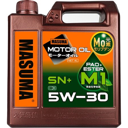 Engine oil MASUMA 5W30 M1 SN+/C3 universal, synthetic 4L, M-1013E