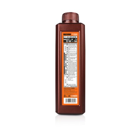 Engine oil MASUMA 0W16 M2 SQ/GF-7B gasoline, synthetic 1L, M-2040E