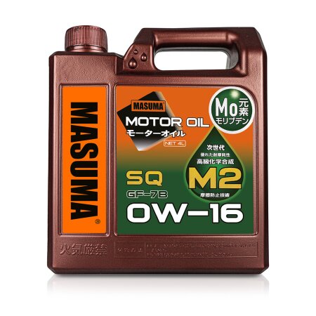 Engine oil MASUMA 0W16 M2 SQ/GF-7B gasoline, synthetic 4L, M-2041E