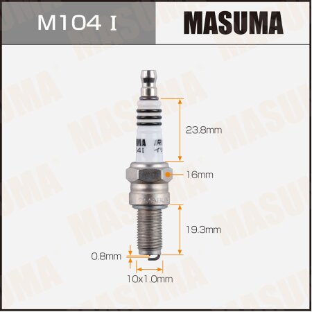 Spark plug Masuma iridium CR9EIX (3521), M104I