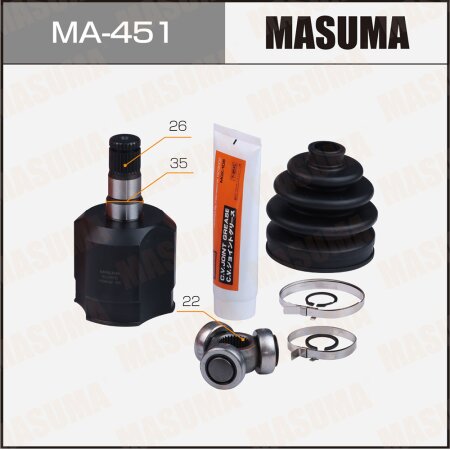 CV joint  (inner) Masuma, MA-451