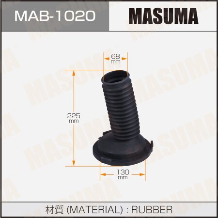Shock absorber boot Masuma (rubber), MAB-1020