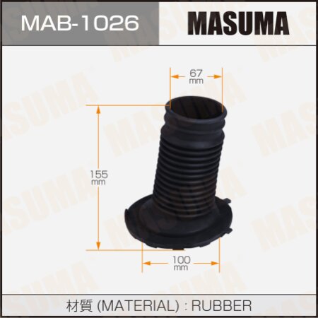 Shock absorber boot Masuma (rubber), MAB-1026