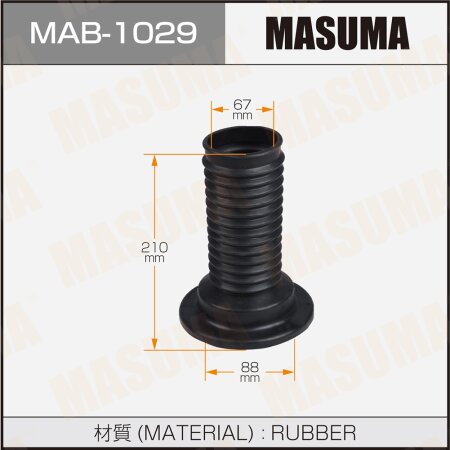Shock absorber boot Masuma (rubber), MAB-1029