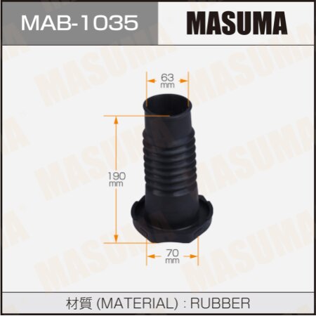 Shock absorber boot Masuma (rubber), MAB-1035