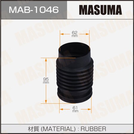 Shock absorber boot Masuma (rubber), MAB-1046
