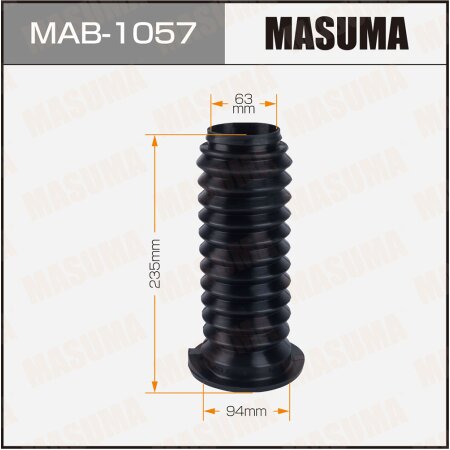 Shock absorber boot Masuma (rubber), MAB-1057