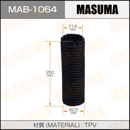 Shock absorber boot Masuma (plastic), MAB-1064