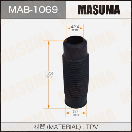 Shock absorber boot Masuma (plastic), MAB-1069