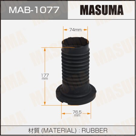 Shock absorber boot Masuma (rubber), MAB-1077