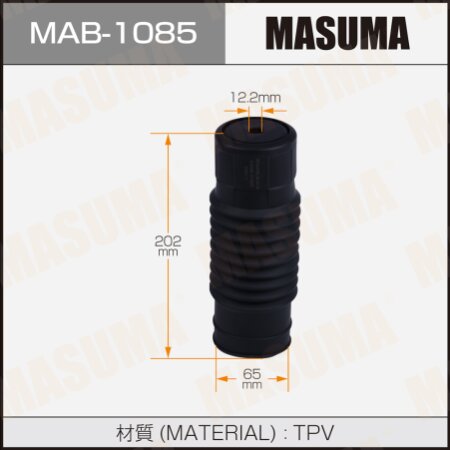 Shock absorber boot Masuma (plastic), MAB-1085