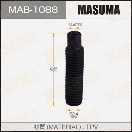 Shock absorber boot Masuma (plastic), MAB-1088