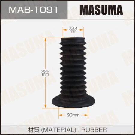 Shock absorber boot Masuma (plastic), MAB-1091