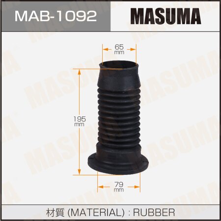 Shock absorber boot Masuma (rubber), MAB-1092