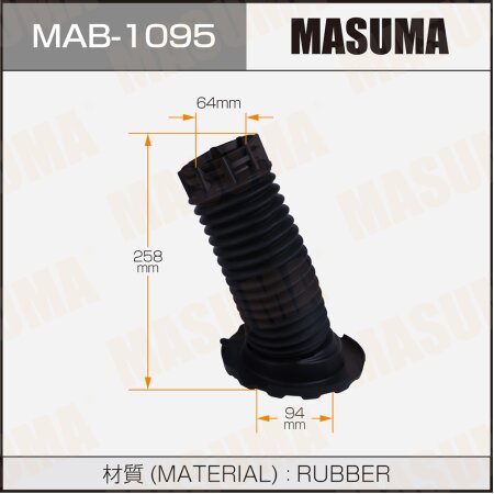 Shock absorber boot Masuma (plastic), MAB-1095