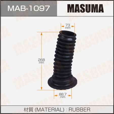 Shock absorber boot Masuma (rubber), MAB-1097