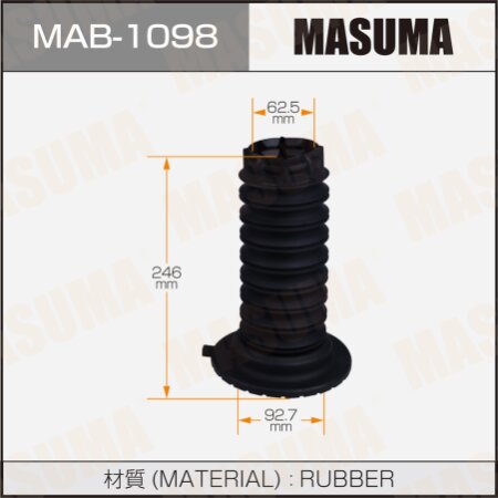 Shock absorber boot Masuma (plastic), MAB-1098