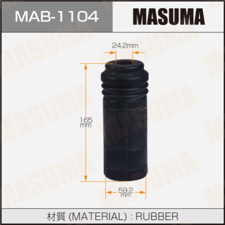 Shock absorber boot Masuma (rubber), MAB-1104