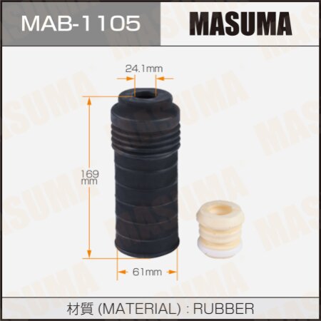 Shock absorber boot Masuma (rubber), MAB-1105