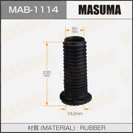 Shock absorber boot Masuma (rubber), MAB-1114