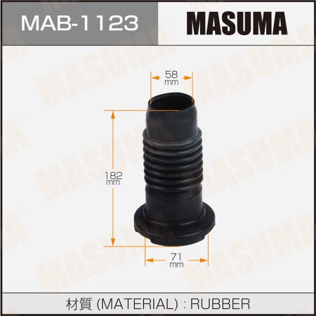 Shock absorber boot Masuma (rubber), MAB-1123