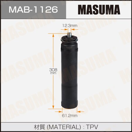 Shock absorber boot Masuma (plastic), MAB-1126