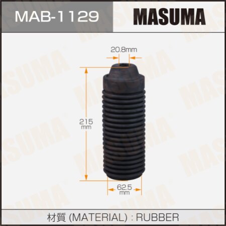 Shock absorber boot Masuma (rubber), MAB-1129