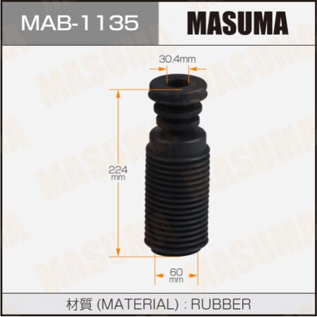 Shock absorber boot Masuma (rubber), MAB-1135