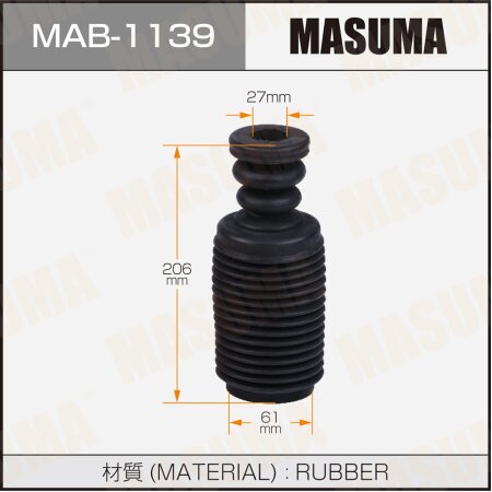 Shock absorber boot Masuma (rubber), MAB-1139