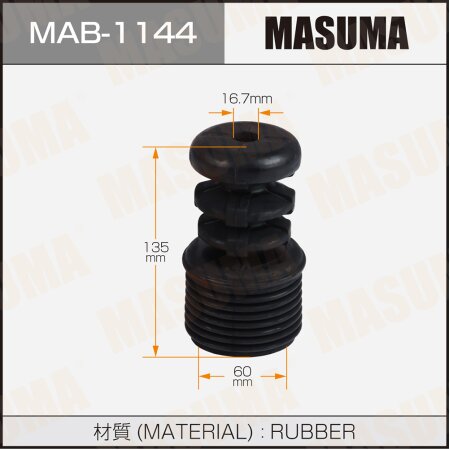 Shock absorber boot Masuma (rubber), MAB-1144