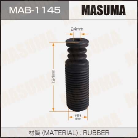 Shock absorber boot Masuma (rubber), MAB-1145