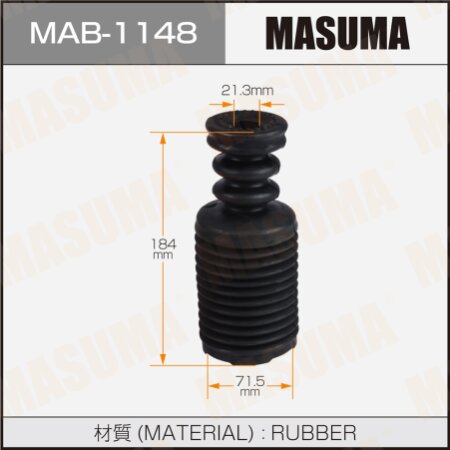 Shock absorber boot Masuma (rubber), MAB-1148