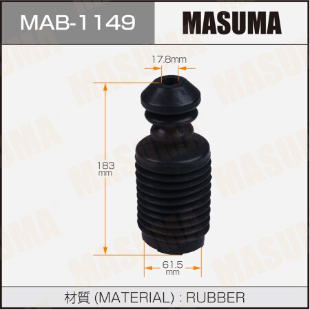 Shock absorber boot Masuma (rubber), MAB-1149